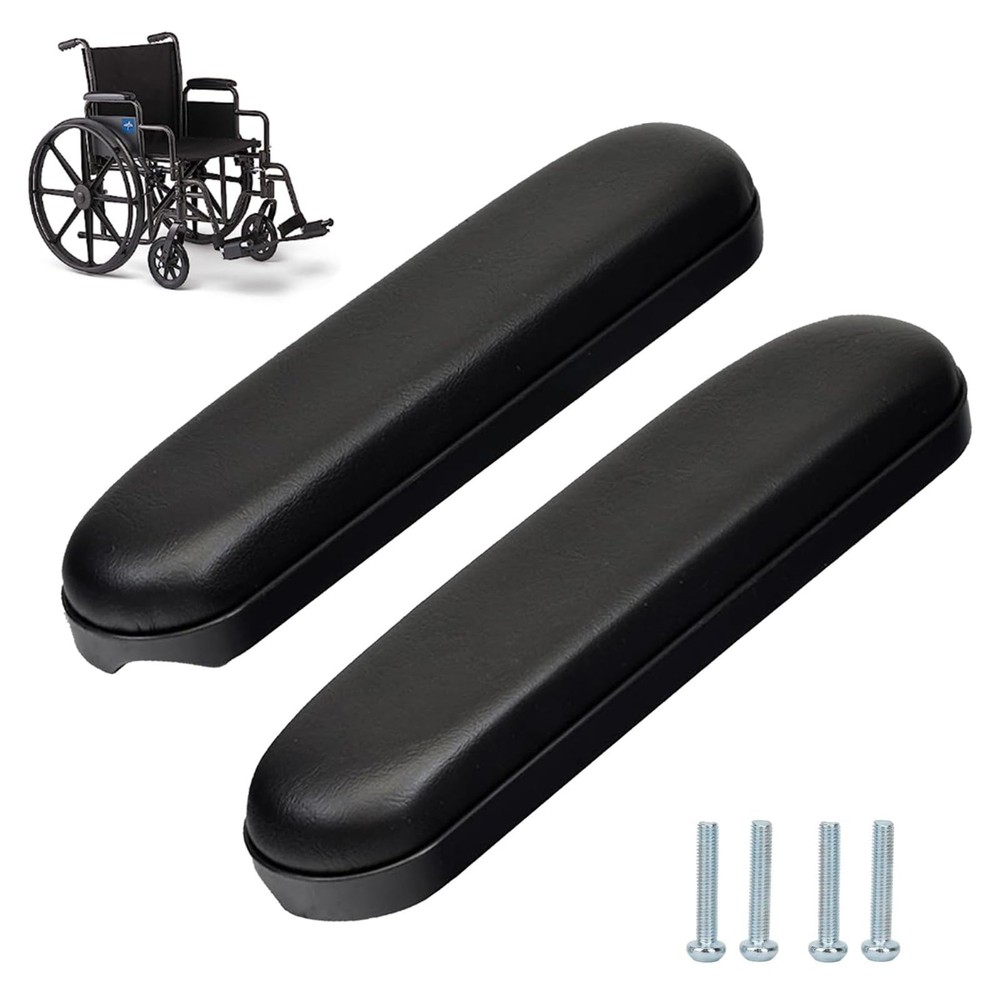 HMZ Full Length Padded Armrest Black 10-1/4″ Long 10-1/4″, One Color
