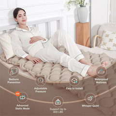 Alcedo Alternating Air Pressure Mattress Pad with Static Mode for Bed Sore and U