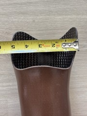 Prosthetic Leg Trulife Below Knee No Foot Carbon Fiber Brown