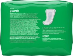Amazon Basics Men’s Incontinence Guards, Maximum Absorbency, Moisture-Wicking