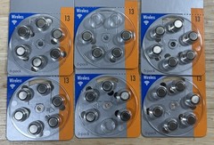 Varta Power One PR48 Hearing Aid Batteries – Size 13 – Expire 01/28 – Lot Of 33