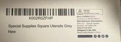 Special Supplies Adaptive Utensils Set of 5 Stainless Steel Grey. Open box.