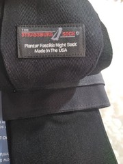 Strassburg Sock/Regular Size/ Plantar Fasciitis Night Sock/Fits Calf Up To 16″
