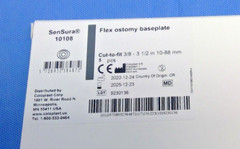 Coloplast Sensura Flex Ostomy Baseplate #10108, Cut-to-Fit 3/8 – 3-1/2″