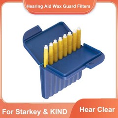 (8 Pcs) Starkey Hearing Aid Wax Guards Filters, Hear Clear Accessories