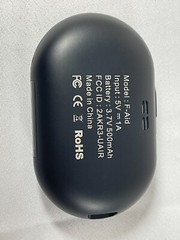 Royal Hearing F-Aid Black Wireless Rechargeable Bluetooth Hearing Aid