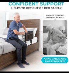 Stander EZ Adjust Bed Rail, Adjustable Bedrail Safety Assist Railing for Elderly