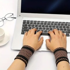 4 PCS Copper Sports Wrist Band Brace Wrap Adjustable Support Strap Carpal Tunnel