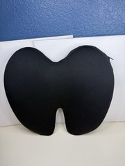 Cushion Lab Extra Dense Lumbar Pillow Patented Ergonomic Multi-Region Back Pain