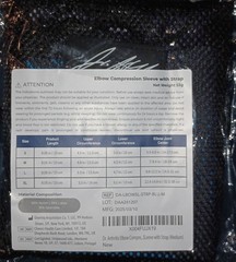 Dr. Arthritis 2 PC MEDIUM Compression Sleeve & Elbow Pads Elbow Brace Adjustable