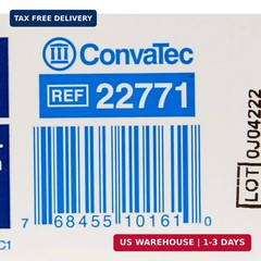 CONVATEC 22771 ActiveLife Cut-to-Fit Drainable Pouch (Pack of 10)