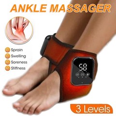 Foot Renew Triple Method Massager Heat Vibration for Heel Arch Ankle Neuropathy