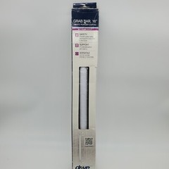16 Inch Grab Bar – Drive Brand – Choose White Powder Coated or Chrome