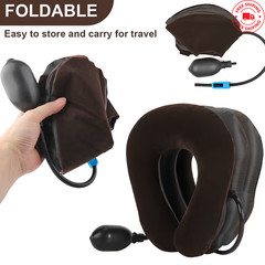 Cervical Neck Traction Device Collar Brace Support Pain Relief Stretcher Therapy