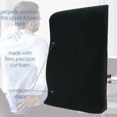 Core Products Hibak Rest Lumbar Upper Lower Back Tailbone Support Stability USA