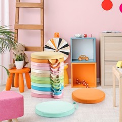 12 Pcs Floor Cushions Classroom Flexible Floor Seating with Handle for in Hom…