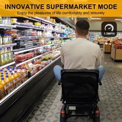 3-Wheel Mobility Scooter Easy Folding Mobility Scooter for Adults 8AH 36V 300W