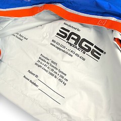 Sage Prevalon Inflatable Mat Mobile Air Transfer System 39in X 81in