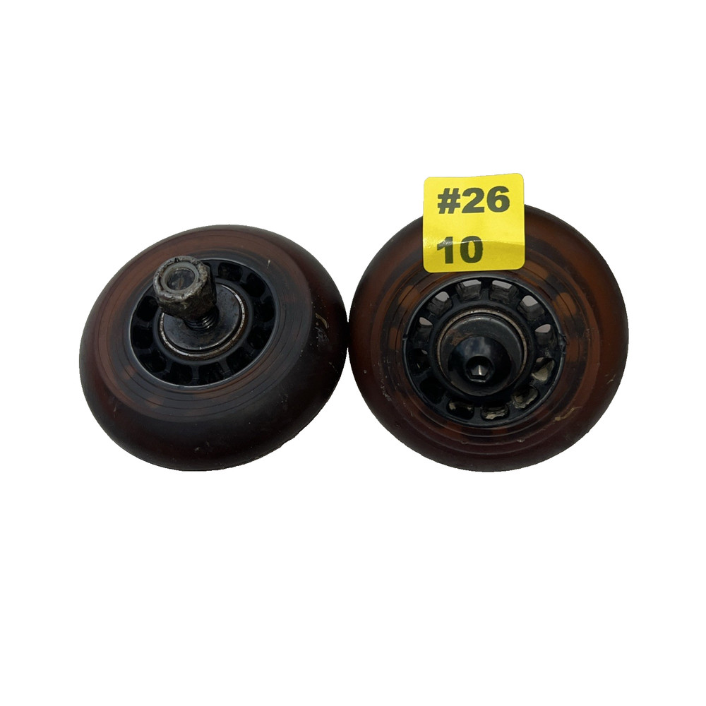 FRONT ANTITIP ANTI TIP TIPPER WHEELS TIRES Hoveround MPV5 Power Chair Parts
