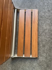 20″ Folding Teak Wood Folding Shower Seat Wall Mounted
