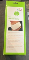 NOVA Neck Brace Foam Cushion Cervical Collar Soft & Breathable 2695-R 3.75”x21.5