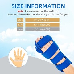Comfortable Hand Splint with Adjustable Straps for Arthritis & Tendinitis Relief
