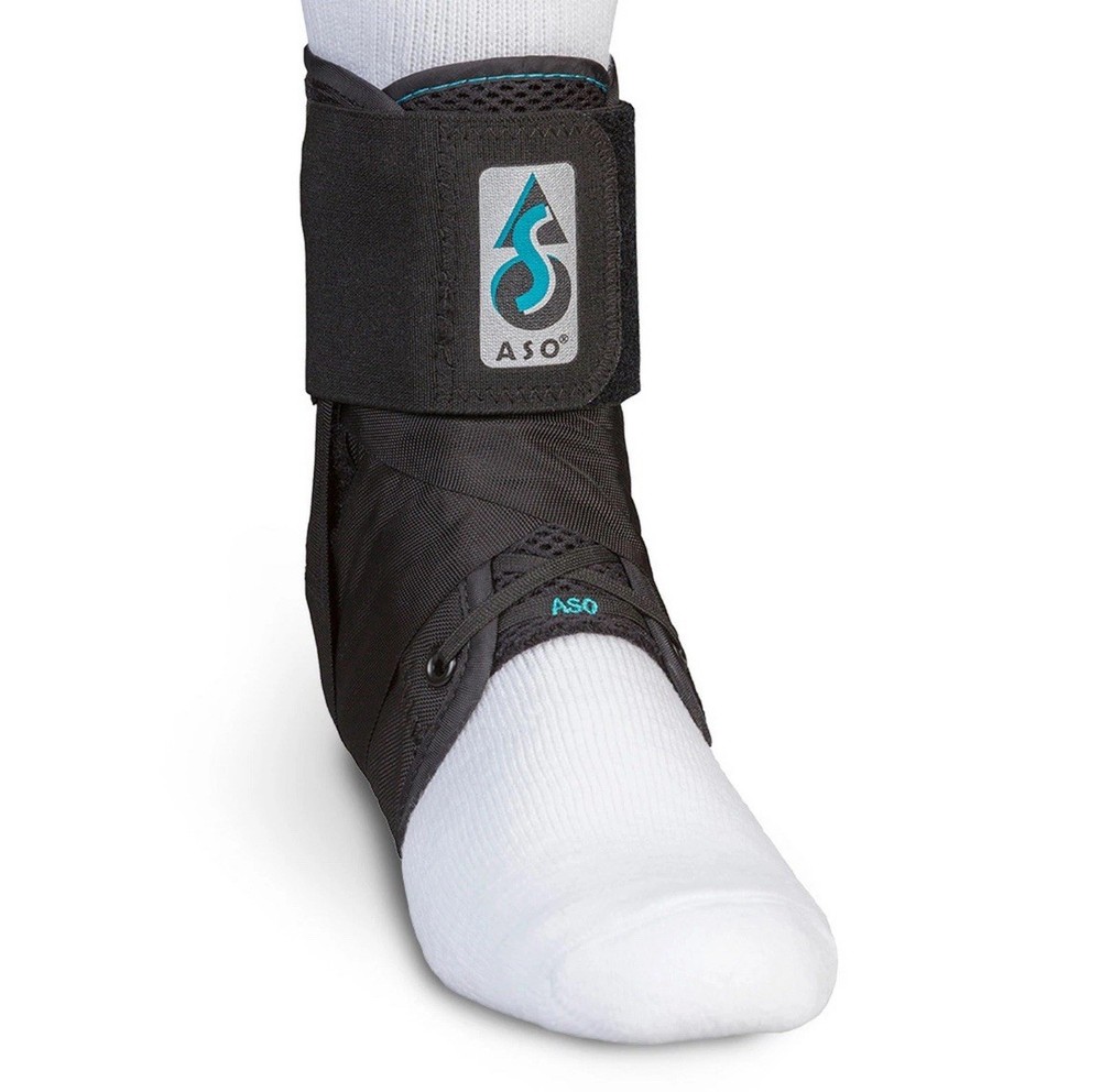 Med Spec ASO Ankle Stabilizer (LG, Black) – Ankle Brace for Sprained Ankle