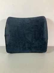 Aurora Lumbar Support Cushion – Contoured, Ergonomic Dark Blue with Adjustable S