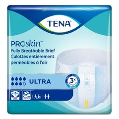 Unisex Adult Incontinence Brief TENA ProSkin™ Ultra Large Disposable Heavy Absor