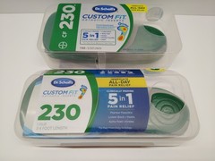 Dr. Scholls CF230 Custom Fit Foot Orthotic 3/4 Length Inserts NEW LOT OF 2