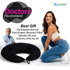 BBL Pillow After Surgery for Butt Sleeping Sitting, Driving Donut Hemorrhoid …