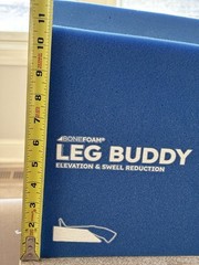 Bone Foam Leg Buddy Elevation & Swell Reduction Support Leg Rest 31” L X 11” H