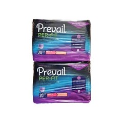 Pack of 4 or 2 Prevail Per-Fit Unisex Incontinence Underwear Medium Bag of 20