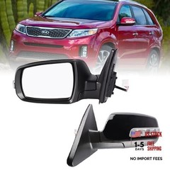 Left Driver Side 7 Pins Heated Power Mirror Compatible with Driver Side (Left)