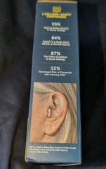 Audien Hearing Atom X Rechargeable Bluetooth IIC Hearing Aids Beige New