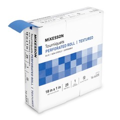 McKesson Tourniquet Band on Roll 18 Inch TPE, Box of 25