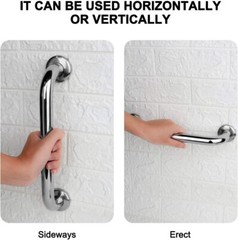 Lot Stainless Steel Bathroom Handicap Safety Grab Bar Bath Shower Handle 12 Inch