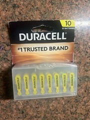 DURACELL. Zinc Air 1.45 V.DA10B32.Brand New.32 Batteries. Exp.mar 2026