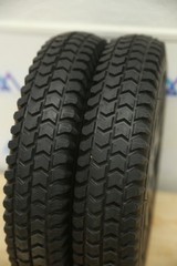 100% TREAD – Pair Drive Wheels Tires for Quantum Edge 3, Stretto & 4Front Chairs