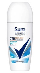 Sure Cotton Dry Roll-On Deodorant – 6Pk X 50Ml