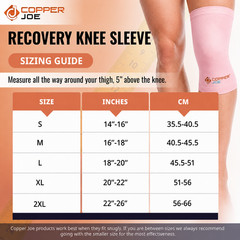 Joint Pain Relief Bundle Copper Infused Knee, Wrist & Hand Compression Set
