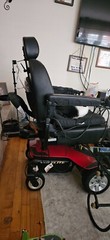 Jazzy Select Elite Power Chair Red. Mint condition, barely used. New battery