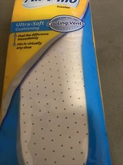 2 Dr Scholl’s Air-Pillo Insoles Ultra Soft w Cooling Vents Mens 7-13 Womens 5-10