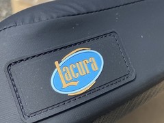 Lacura Amputee Cushion Black Polyurethane Cover 10″ Extension On Right Side 18″