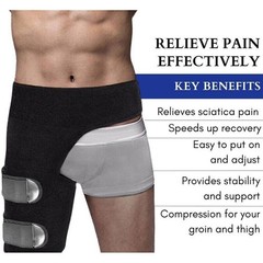 Hip Brace – Compression Groin Support Wrap for Sciatica Pain Relief Thigh Belt