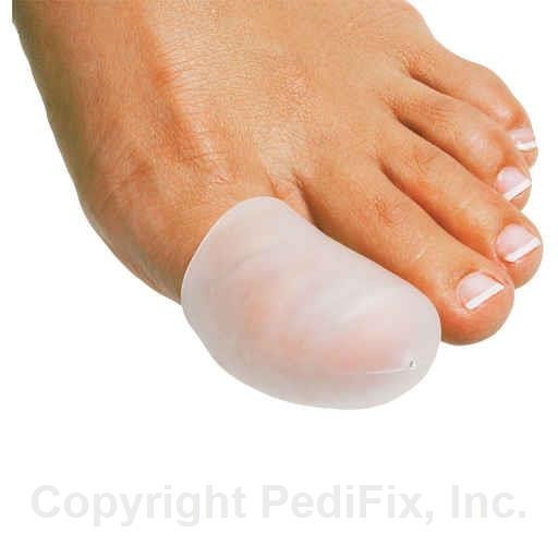 Visco-Gel All Gel Digital Toe Caps Relieves Toe Pain Instantly L/XL 4PK NEW!