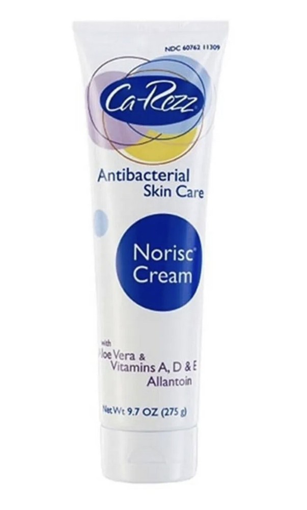 Ca-Rezz Antibacterial Skin Care Norisc Cream with Aloe vera 9.7 oz – NEW