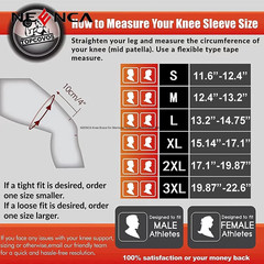 NEENCA Knee Brace for Meniscus Support – Adjustable, Patella Stabilizer, Pain