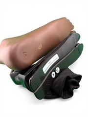 kinterra hydraulic ankle prosthetic foot. Right. Size 27. Category 5. Brown shel