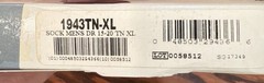 TRUFORM Men’s Dress Socks Moderate Compression 15-20 mmHg Tan XL 1943TN-XL